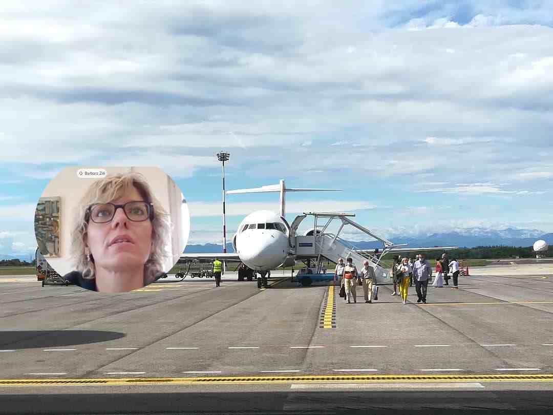 Copertina per Trieste Airport, Barbara Zilli commenta positivamente l'andamento durante la pandemia